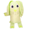 Almofada Naninha de Bebê Coelho Verde - Colo de Mãe