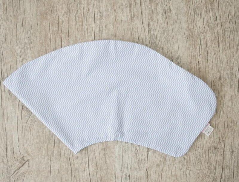 Almofada de Amamentação - Cavalinhos + capa Listras Azul-1788