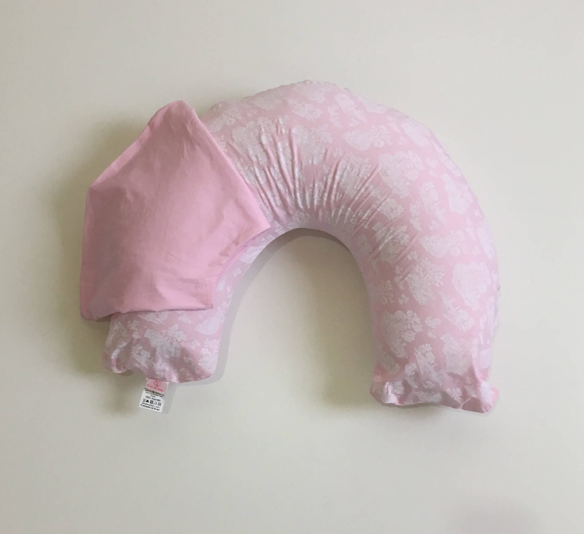 Almofada de Amamentação – Paris + capa extra rosa
