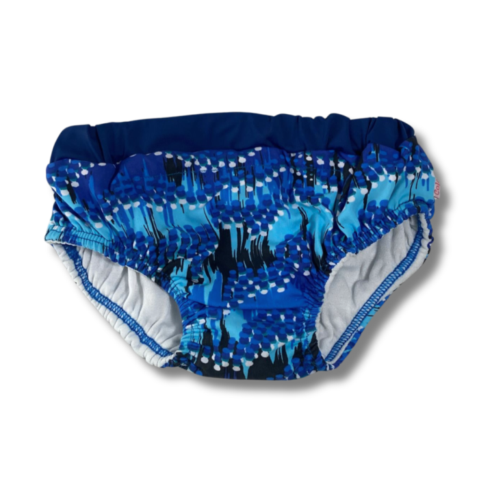 Sunga para bebê Azul - dispensa o uso de fralda! Lavável e reutilizável