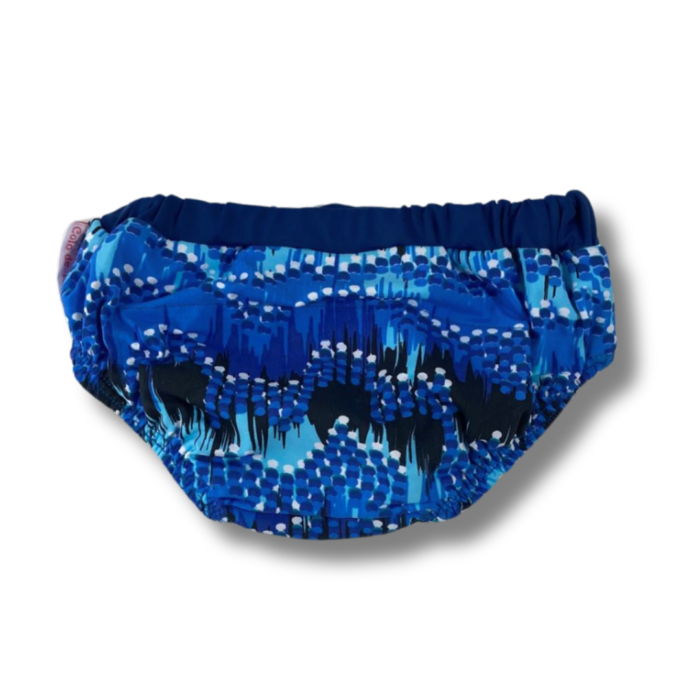Sunga para bebê Azul - dispensa o uso de fralda! Lavável e reutilizável - Image 2