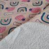 Toalha de Banho Infantil Bebê com Capuz Joaninha Rosa - Colo de Mãe - Imagem 3