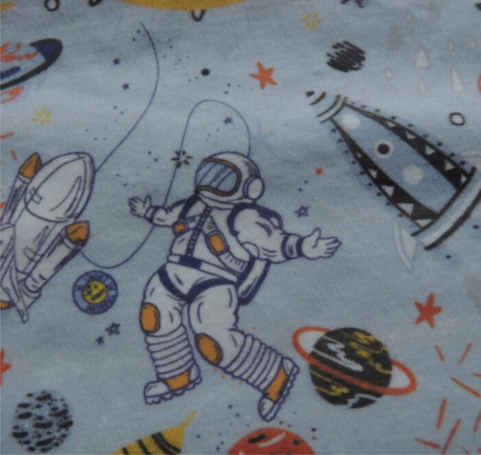 Toalha de Banho Infantil Mega com Capuz Astronauta - Colo de Mãe