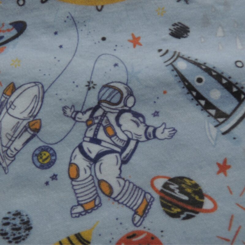 Toalha de Banho Infantil Mega com Capuz Astronauta - Colo de Mãe
