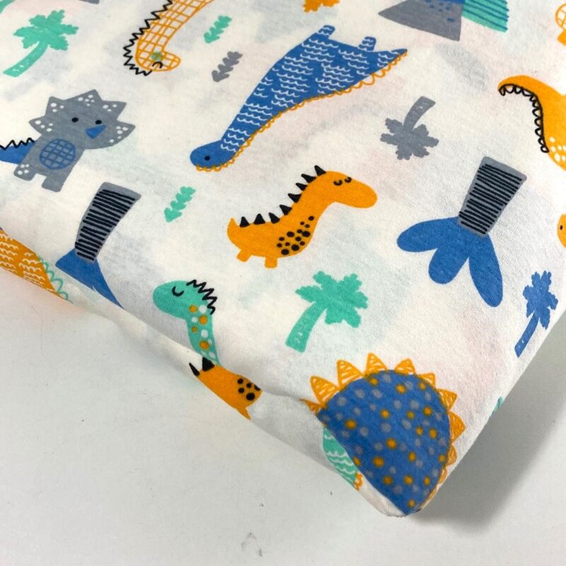 Toalha de Banho Infantil Bebê Maxi com Capuz Dino Colors - Colo de Mãe