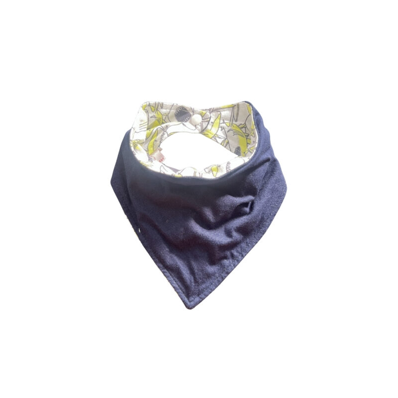babador bandana tubarão costas
