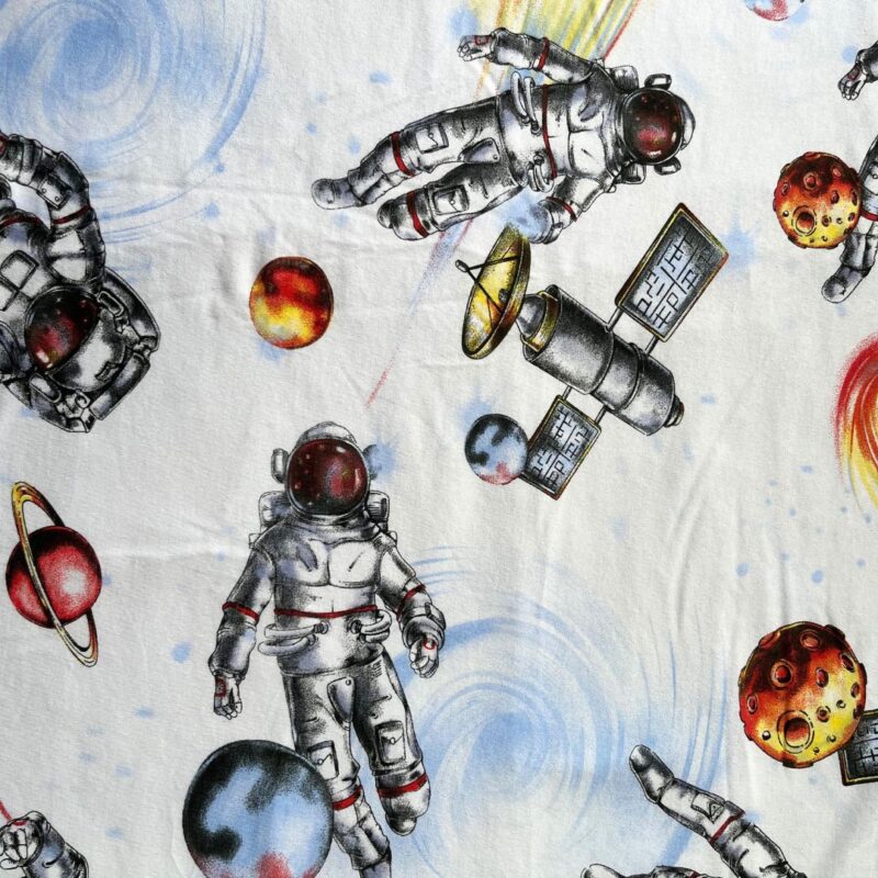 Toalha de Banho Infantil Gigante com Capuz Viagem Espacial  - Colo de Mãe