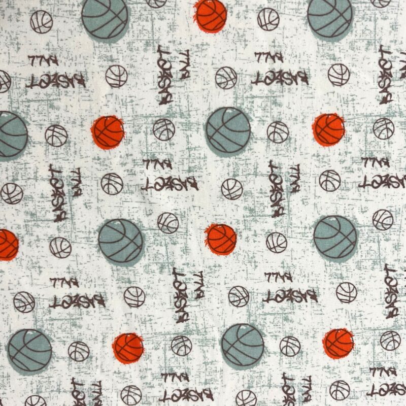 Toalha de Banho Infantil Bebê com Capuz Basquete - Colo de Mãe