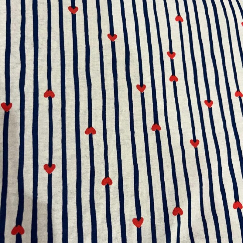 Toalha de Banho Infantil Mega com Capuz Listras Corações - Colo de Mãe