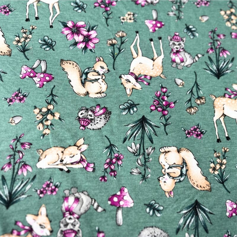 Toalha Bebê Maxi Bosque - 100cm x 100cm