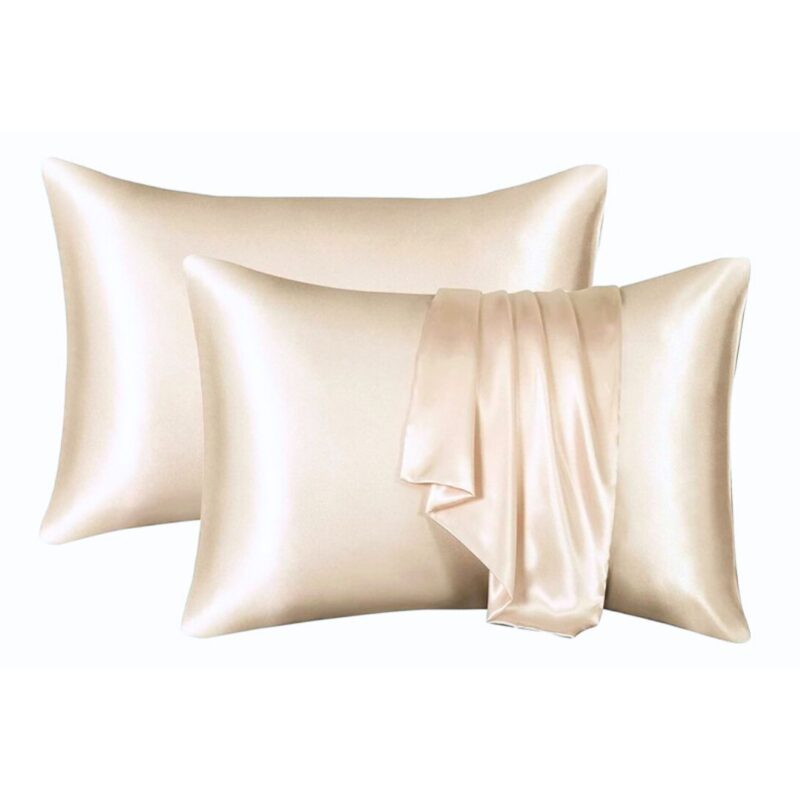 Fronha de Cetim Anti-Frizz  kit com 2 Colo de Mãe