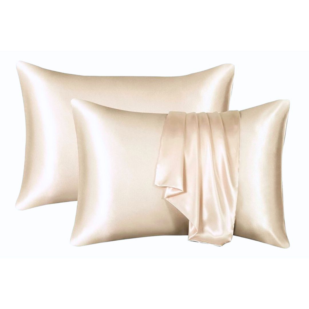 Fronha de Cetim Anti-Frizz  kit com 2 Colo de Mãe