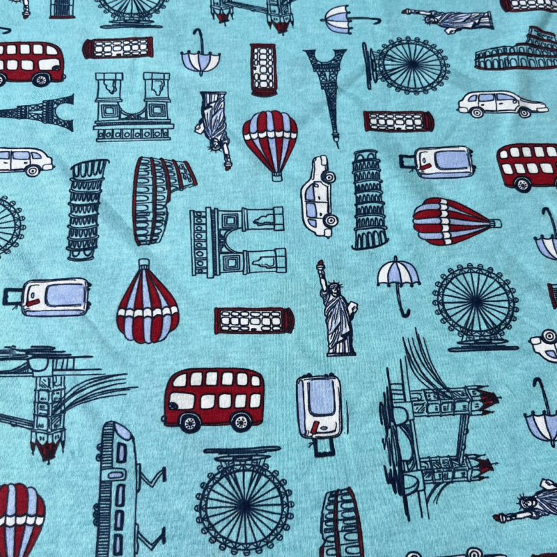 Toalha Bebê Maxi Londres - 100cm x 100cm