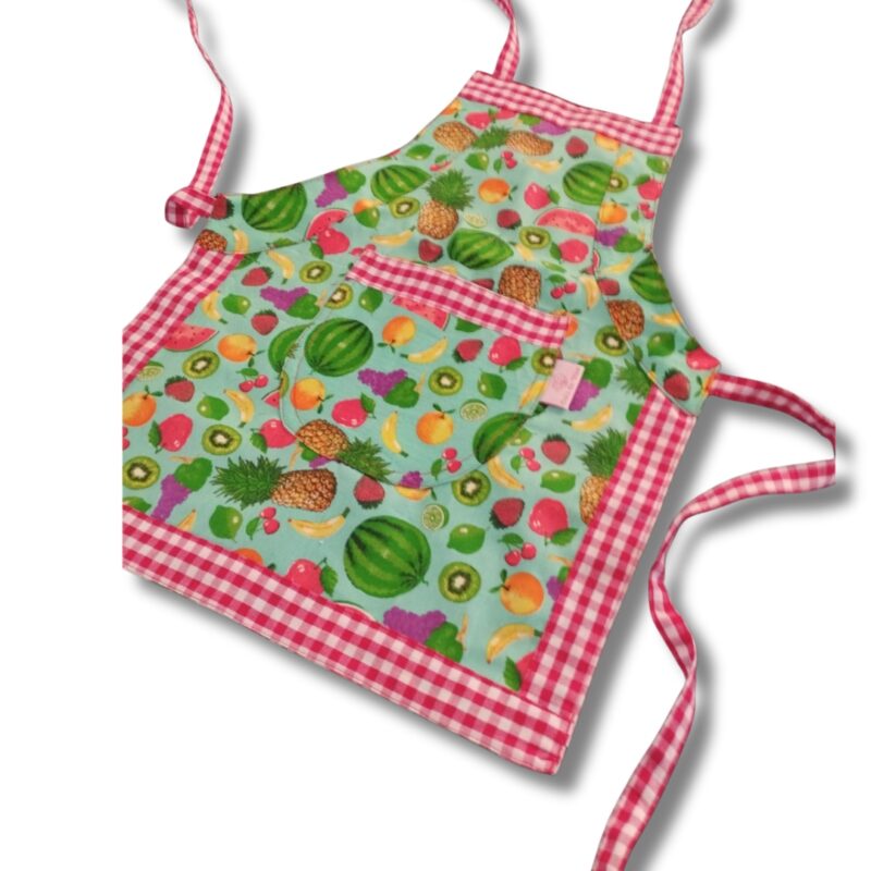 Avental Infantil Mestre Cuca Frutas