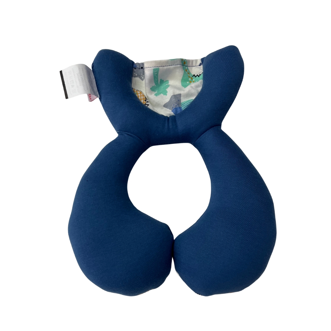 Almofada de Pescoço para Viagem Dino Azul - Imagem 2