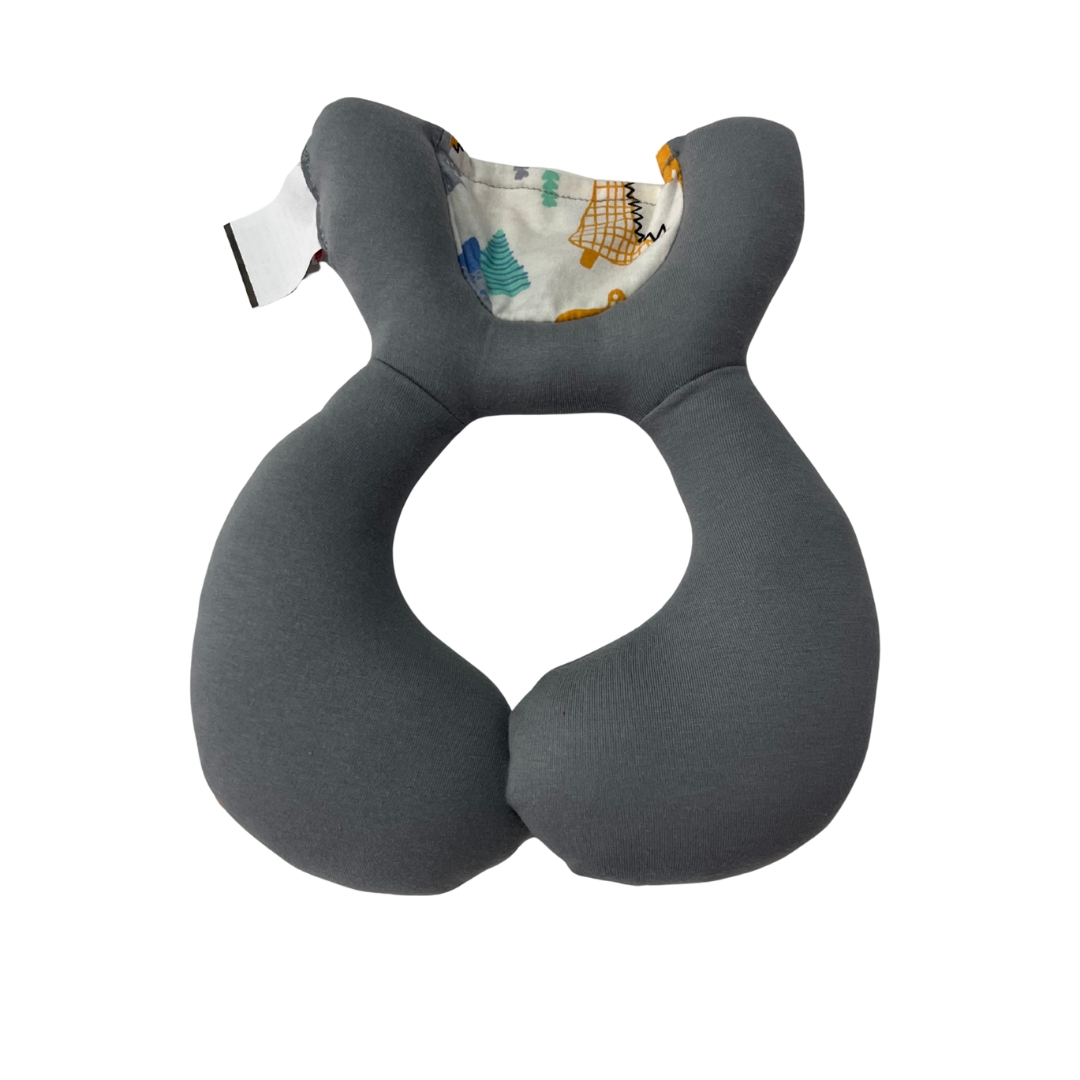 Almofada de Pescoço para Viagem Dino Cinza - Imagem 2